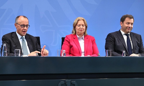 Merz, Bas und Klingbeil (Archiv)