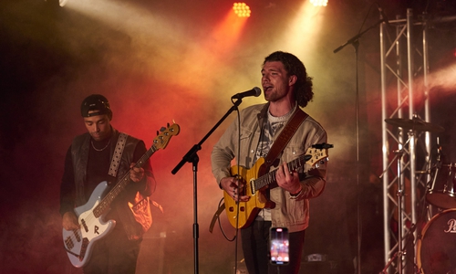 Auch die Band Kontour kann sich auf das Landesfinale freuen.