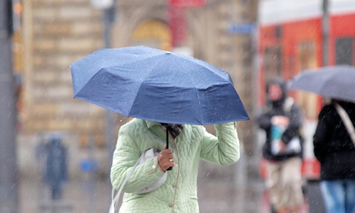 Regen und Wind (Archiv)