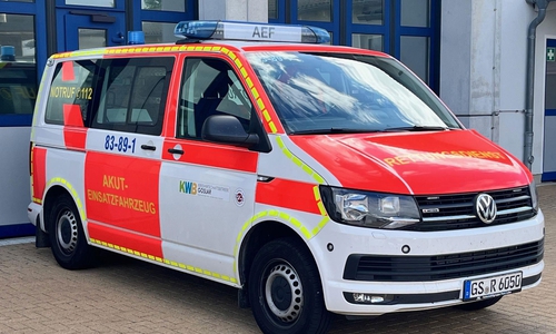 Das Akut-Einsatzfahrzeug des Landkreises Goslar wird seit Anfang August im Rettungsdienst eingesetzt.