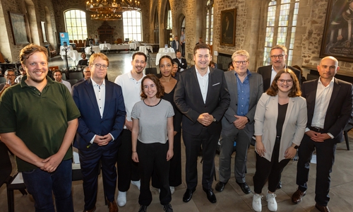 Oberbürgermeister Dr. Thorsten Kornblum gab gemeinsam mit Vertreterinnen und Vertretern der Stadtverwaltung, städtischer Gesellschaften sowie dem neuen Gastronomiekonzept WG 381 Einblicke in öffentliche und private Aktivitäten zur Stärkung der Braunschweiger Innenstadt.
