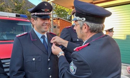 Die Ehrennadeln wurden am Donnerstag verliehen.