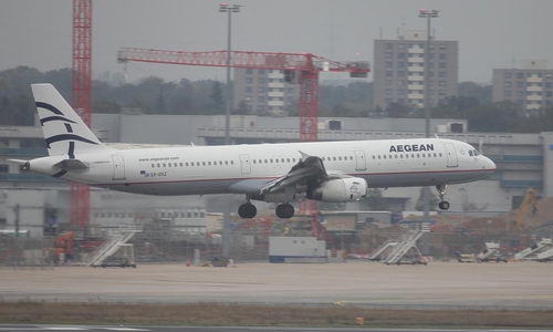 Flugzeug der Aegean Airlines (Archiv)
