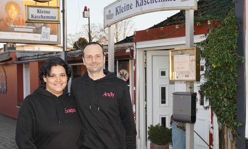 Am 1. Februar geht es mit dem traditionellen Frühschoppen weiter: Sarina und Andreas freuen sich auf alte und neue Gäste.