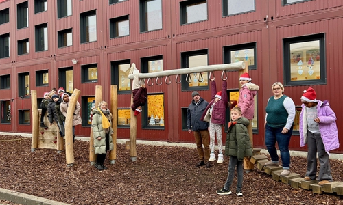 Mehr Spielangebote gibt es jetzt an der Grundschule Friedrichstraße.