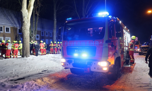 Zahlreiche Rettungskräfte waren in Salzgitter-Lebenstedt im Einsatz.