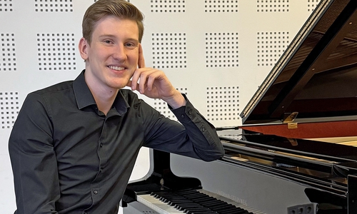 Justus Buttke war bei „Jugend musiziert“ erfolgreich.