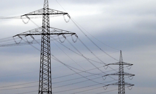 Hochspannungsleitung (Archiv)