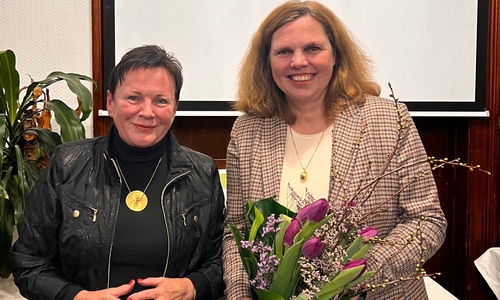 Übergabe des Präsidentinnenamtes von Karin Babke-Hauk an Helga Berendsen.