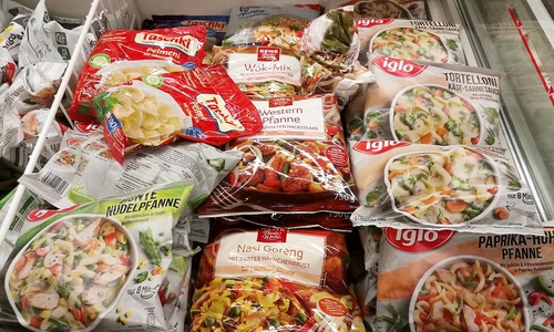 Tiefgekühltes Fertigessen (Archiv)