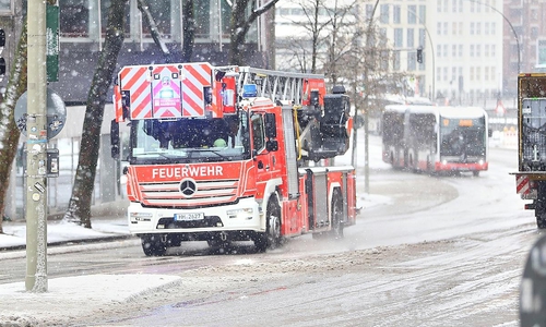 Feuerwehr in Hamburg am 26.01.2026