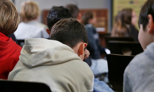 Kinder in einer Schule (Archiv)