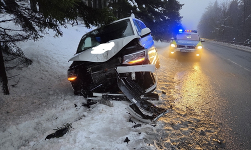 Der Transporter war nicht mehr fahrbereit.