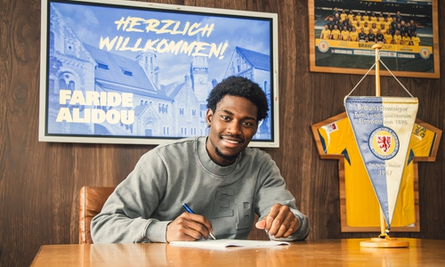 Soll die Offensive der Eintracht verstärken: Faride Alidou.