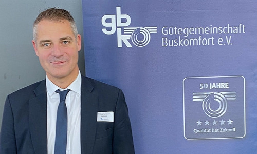 Im gbk-Vorstand setzt sich Philipp Cantauw für klimafreundliches Reisen mit dem Bus ein.