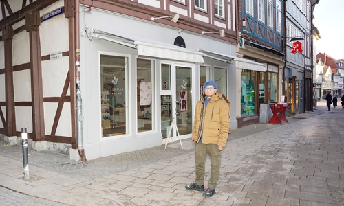 Künftig an der Ecke Krambuden / Kleiner Zimmerhof: Der Bubble-Tea-Laden von Vu Cong Tien.