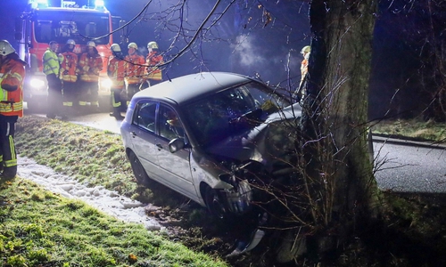 Das Auto war nur noch Schrott.