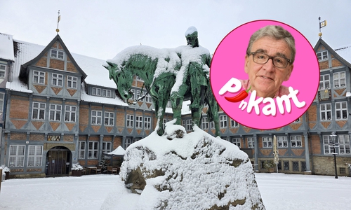 Hier im Wolfenbütteler Rathaus saß unser Kolumnist Thomas Pink 15 Jahre lang auf dem Chefsessel.