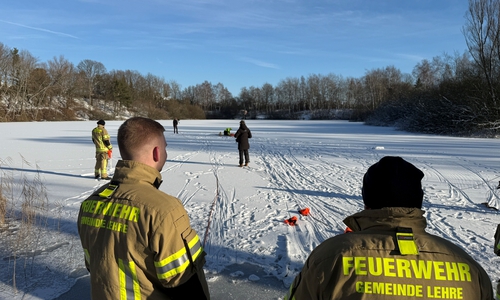 Der NDR drehte eine Reportage zum Thema Eisrettung.