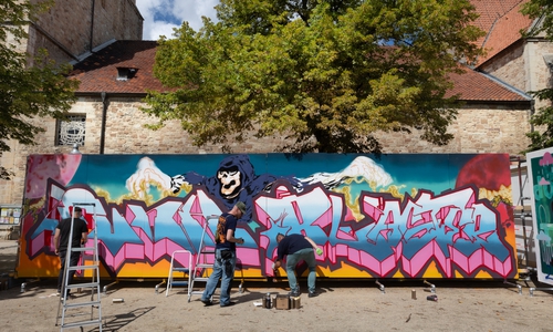 Straßenkunst soll wieder den öffentlichen Raum in Braunschweig erobern.