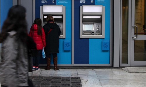 Geldautomat in Athen (Archiv)