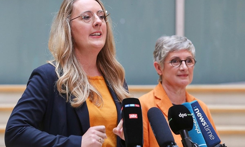 Katharina Dröge und Britta Haßelmann (Archiv)