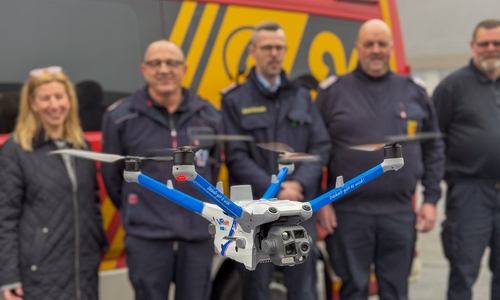 Die neue Drohne für die Piloten des Stadtfeuerwehrverbands Goslar.