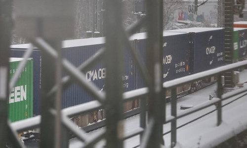 Güterzug am 26.01.2026