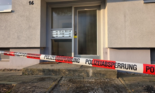 In der vergangenen nacht brannte es in einem Haus in der Jägermeisterstraße.