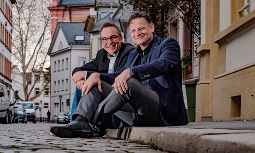 Peter Jackob und Peter Metzdorf.