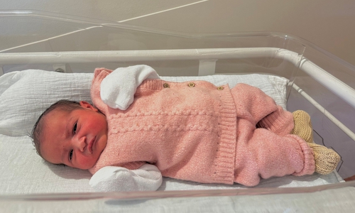 Elisabeth ist das Helmstedter Neujahrsbaby.