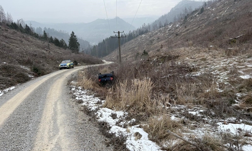 An diesem Forstweg ereignete sich der Unfall.
