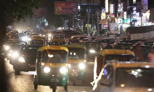 Straßenszene in Neu-Delhi (Archiv)