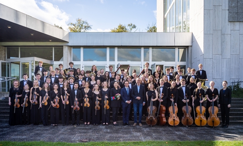 Das Niedersächsische Jugendsinfonieorchester gastiert bei „Klassik für alle“.