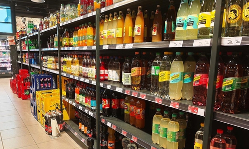Limonaden im Supermarkt am 14.10.2026