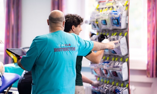 Impressionen aus dem ACiLS-Kurs am Klinikum Braunschweig.