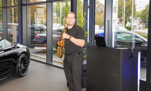 Auch für die passende musikalische Begleitung war auf dem Konfiefchen gesorgt.