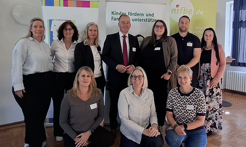 Das Organisationsteam und Christian Striese, Zweiter Bürgermeister der Stadt Salzgitter (Mitte), freuen sich über die gelungene Premiere.