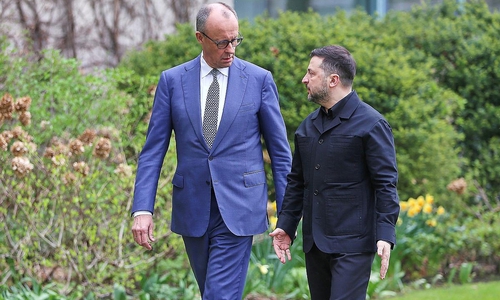 Friedrich Merz und Wolodymyr Selenskyj (Archiv)