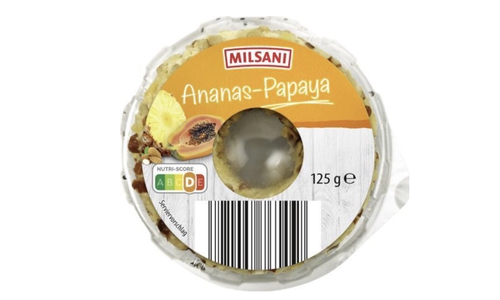 Betroffen ist der Milsani Ananas-Papaya-Ring.