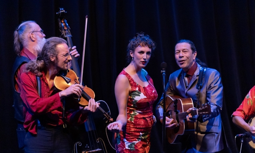 Bluegrass Cash im KufA Haus.