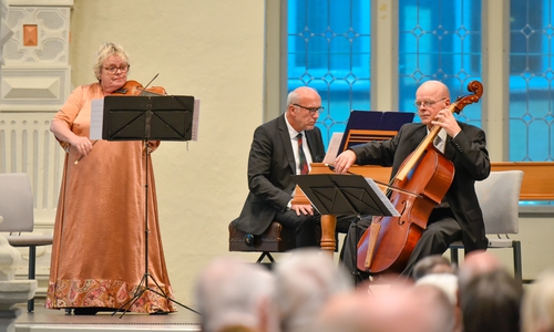 Das Ensemble BraunschweigBAROCK sorgte für die musikalische Unterhaltung.
