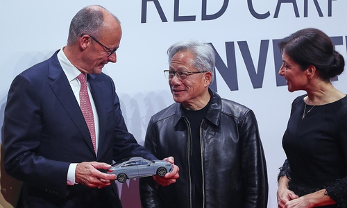 Friedrich Merz, Jen-Hsun Huang, Katherina Reiche