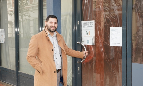 Naim Miftari möchte noch im November sein eigenes Modegeschäft eröffnen.
