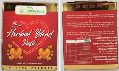 Das betroffene Produkt.