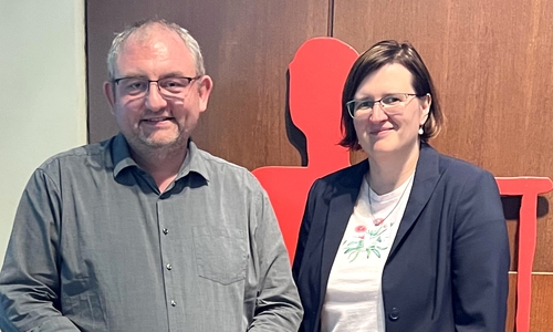 Mandy Schimmeyer und Jan Fricke,