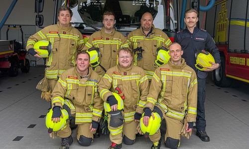 Sechs neue Drehleitermaschinisten für die Feuerwehr Wildeshausen  (Archiv)