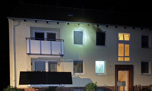 In der vergangenen Nacht kam es zu einem Zimmerbrand.