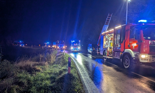 Zahlreiche Kräfte waren im Einsatz.