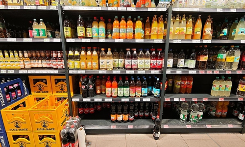 Limonaden im Supermarkt am 14.10.2026